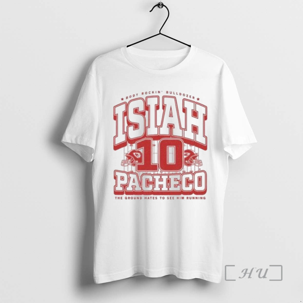 Officials Body Rockin Bulldozer Isiah Pacheco 10 The Ground Hates To See Him Running Premium