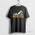 Officials Boston Skyline Bear Paw Signal T Shirt Sweater