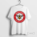 Officials Brentford Football Club 1889 Logo Premium T Shirt Sweater