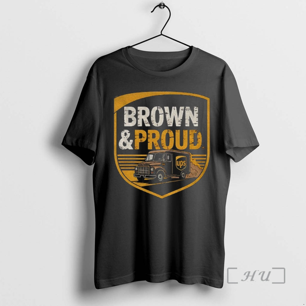 Officials Brown Proud Ups Vintage Ups Driver Pride