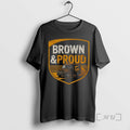 Officials Brown And Proud Ups Ups Driver Pride Logo Premium T Shirt Sweater