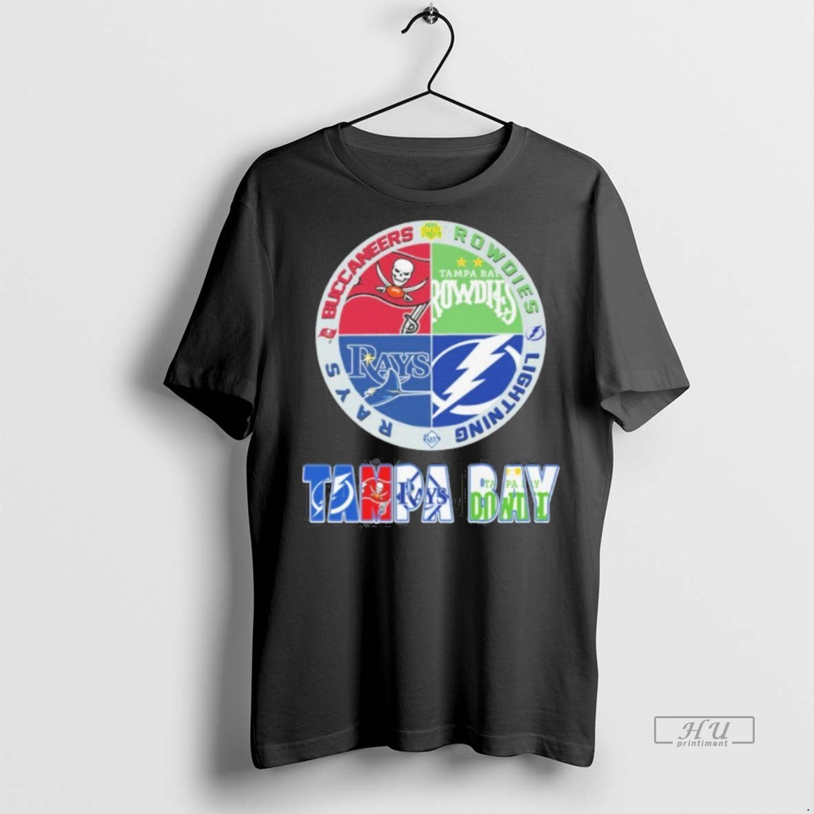 Officials Buccaneers Rowdies Lightning Rays Tampa Bay 2025 Graphic Tee Shirt Sweater