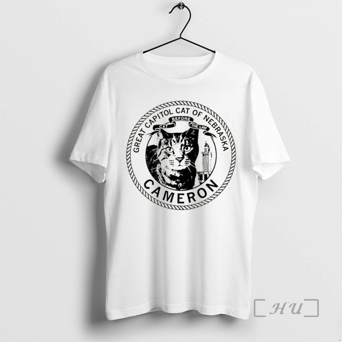 Officials Cameron Great Capitol Cat Of Nebraska Christmas Premium T Shirt Sweater
