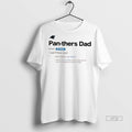 Officials Carolina Panthers Dad Definition Graphic Tee Shirt Sweater