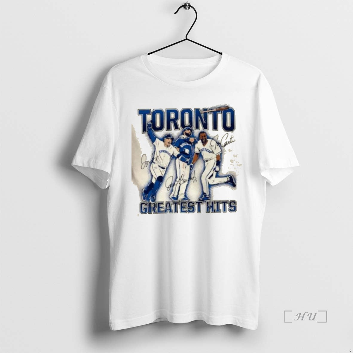 Officials Carter Bautista Springer Torontos Greatest Hits Youth Signatures T Shirt Sweater