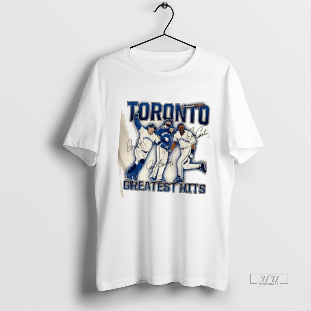 Officials Carter Bautista Springer Torontos Greatest Hits Youth Signatures Tee Shirt Sweater