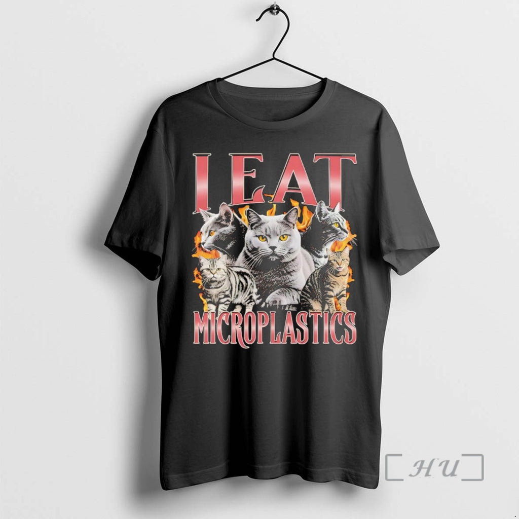 Officials Cat I Eat Microplastics Premium T Shirt Sweater