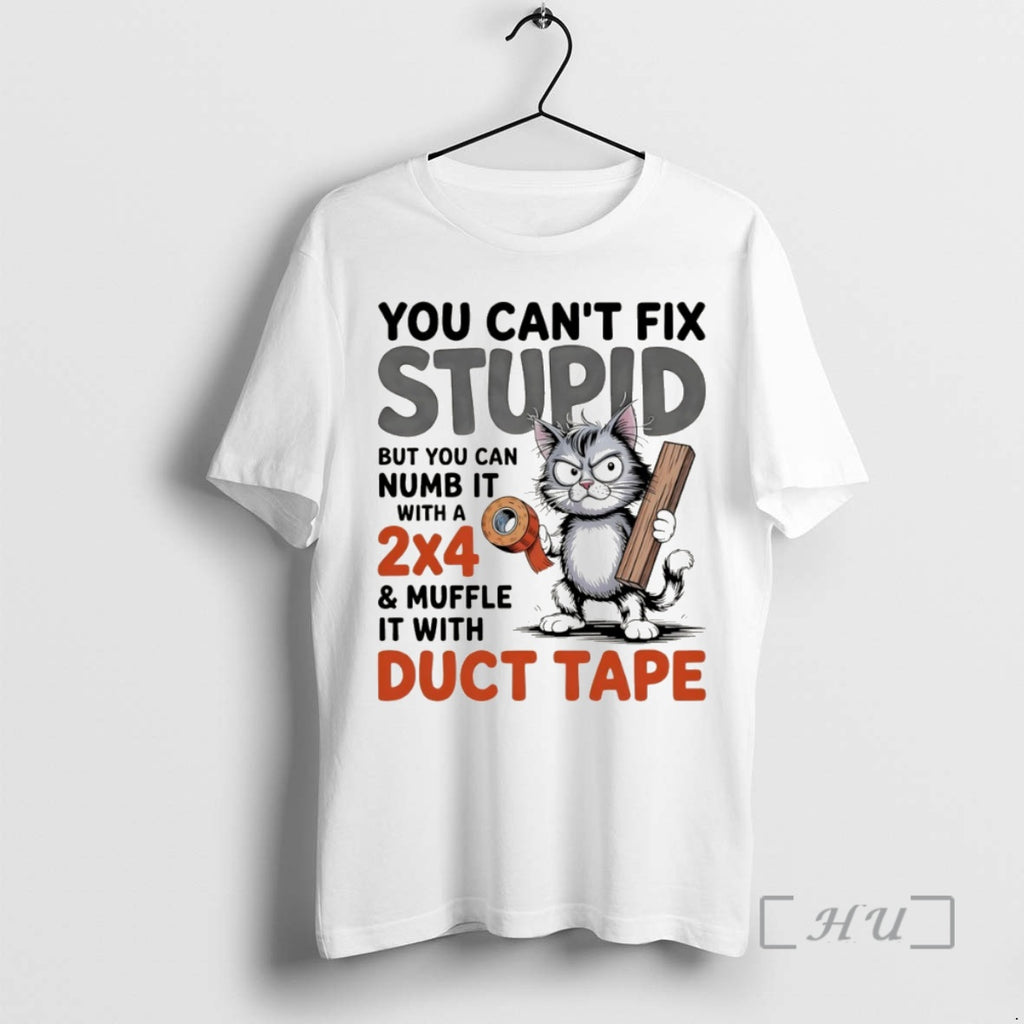 Officials Cat You Cant Fix Stupid But You Can Numb It With A 2x4 And