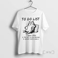 Officials Cats To Do List Drink Coffee Try Not To Kill Anyone Repeat Steps