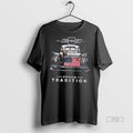 Officials Chevy Pickup Truck American Flag Proud Tradition Tee Shirt Sweater