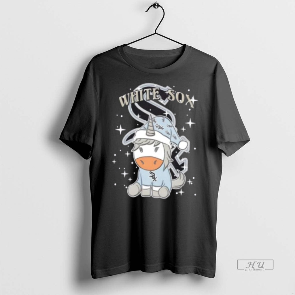 Officials Chicago White Sox Baseball X Unicorn Merry Christmas Premium Tee Shirt Sweater