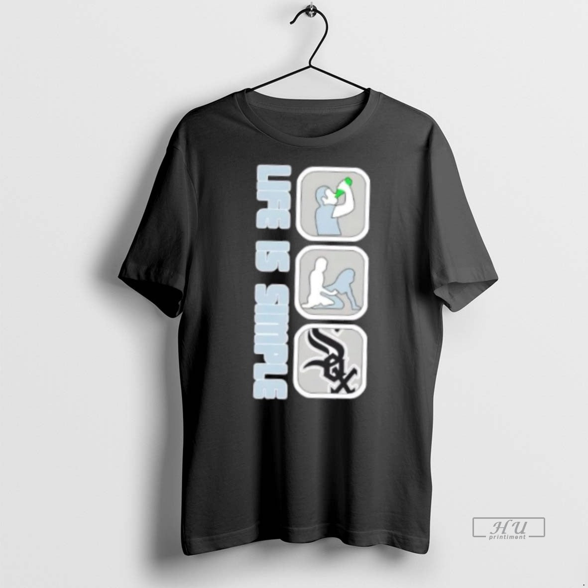 Officials Chicago White Sox Baseball Life Is Simple Tee Shirt Sweater