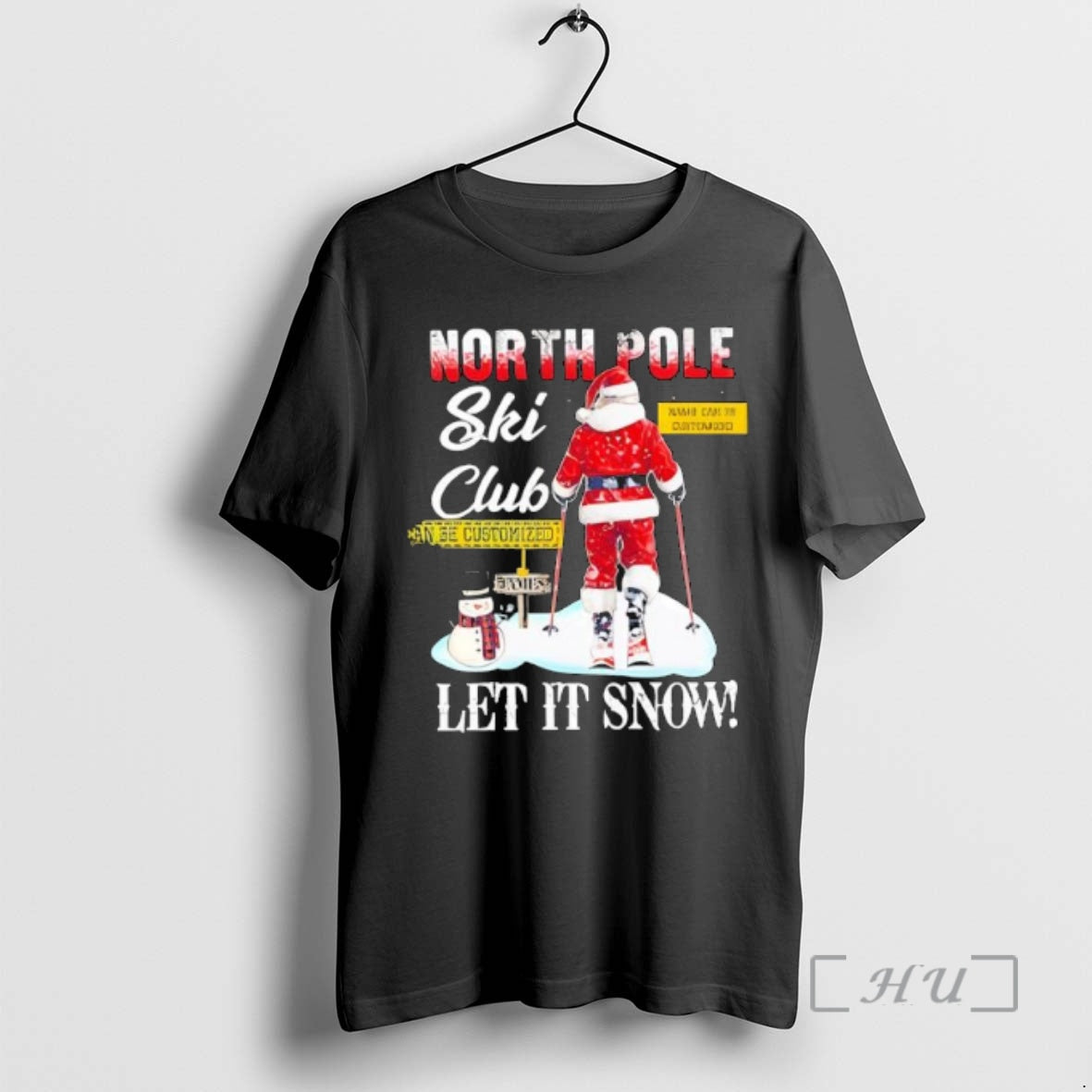 Officials Christmas Skiing North Pole Ski Club Let It Snow