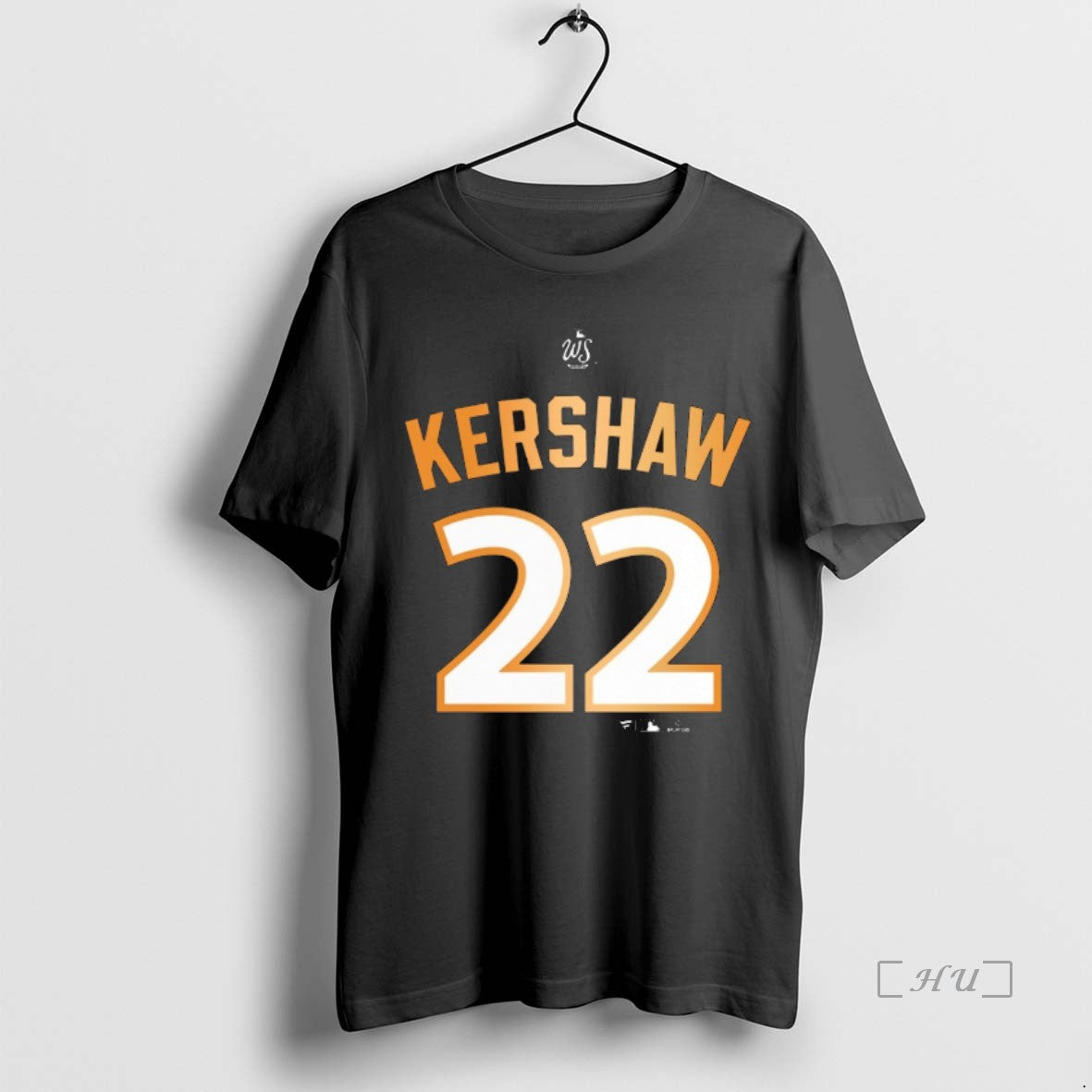 Officials Clayton Kershaw Los Angeles Dodgers 2025 Mlb World Series Champions Number 22 Premium