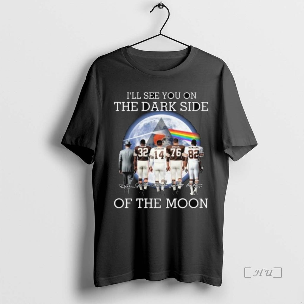 Officials Cleveland Browns Ill See You On The Dark Side Of The Moon Signatures 2025