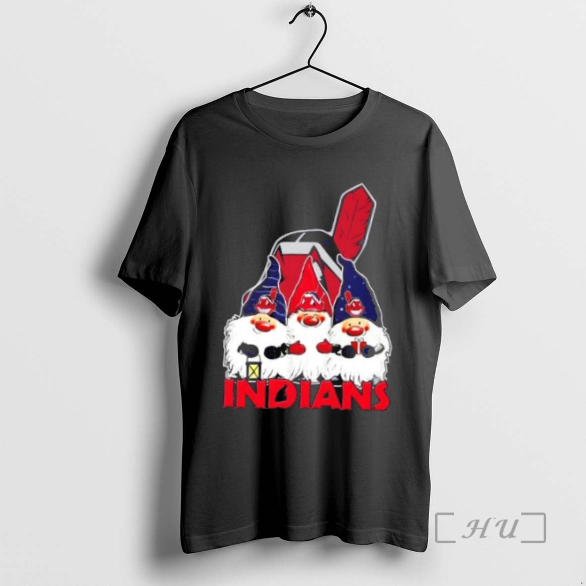 Officials Cleveland Indians X Gnomes Xmas Christmas Premium T Shirt Sweater