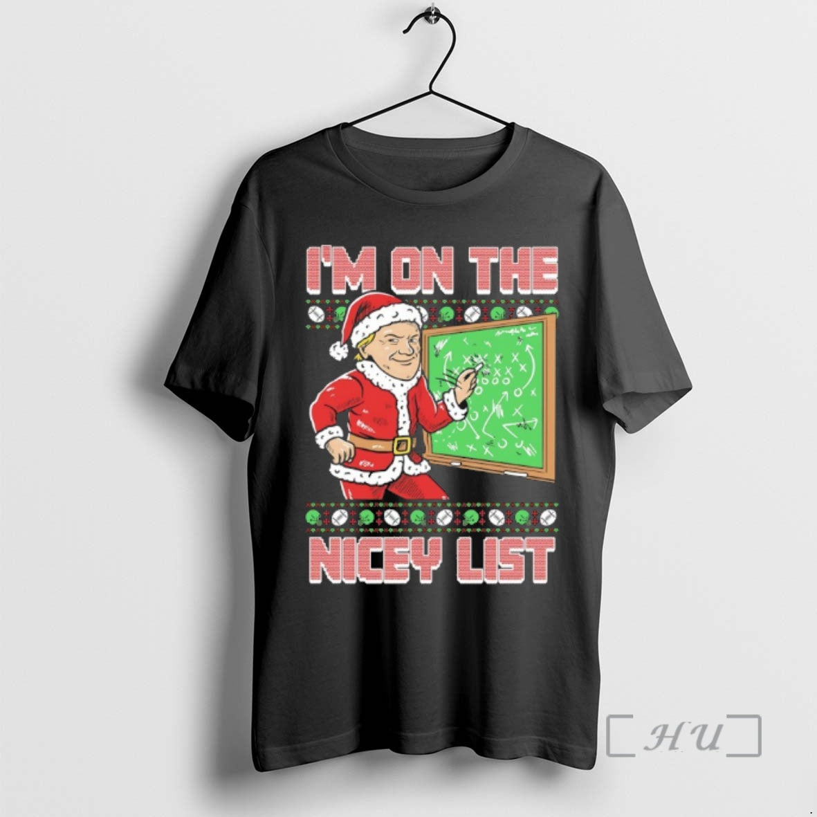 Officials Coach Jon Gruden Im No The Nicey List Christmas Ugly Premium T Shirts Sweater
