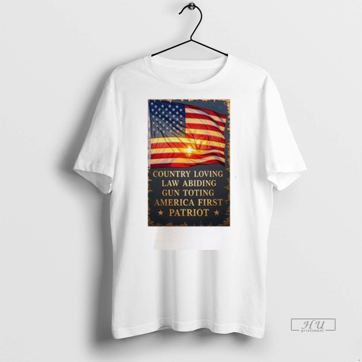 Officials Country Loving Law Abiding Gun Toting America Graphic Tee Shirt Sweater