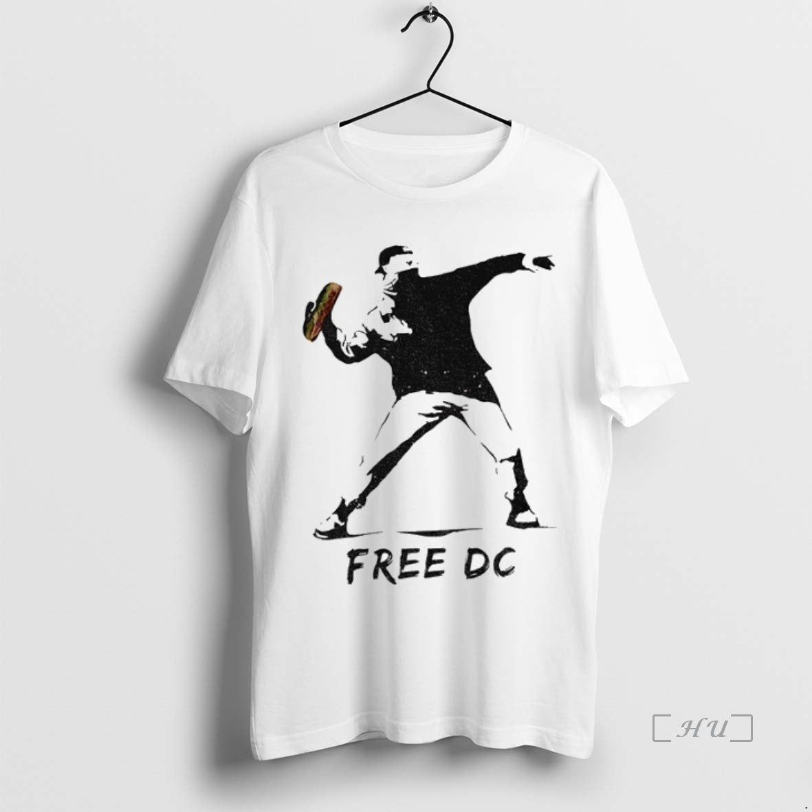 Officials Dc Sandwich Thrower Banksy Inspired Free Dc Statehood Advocate Anti Trump Washington Resistance Abolish