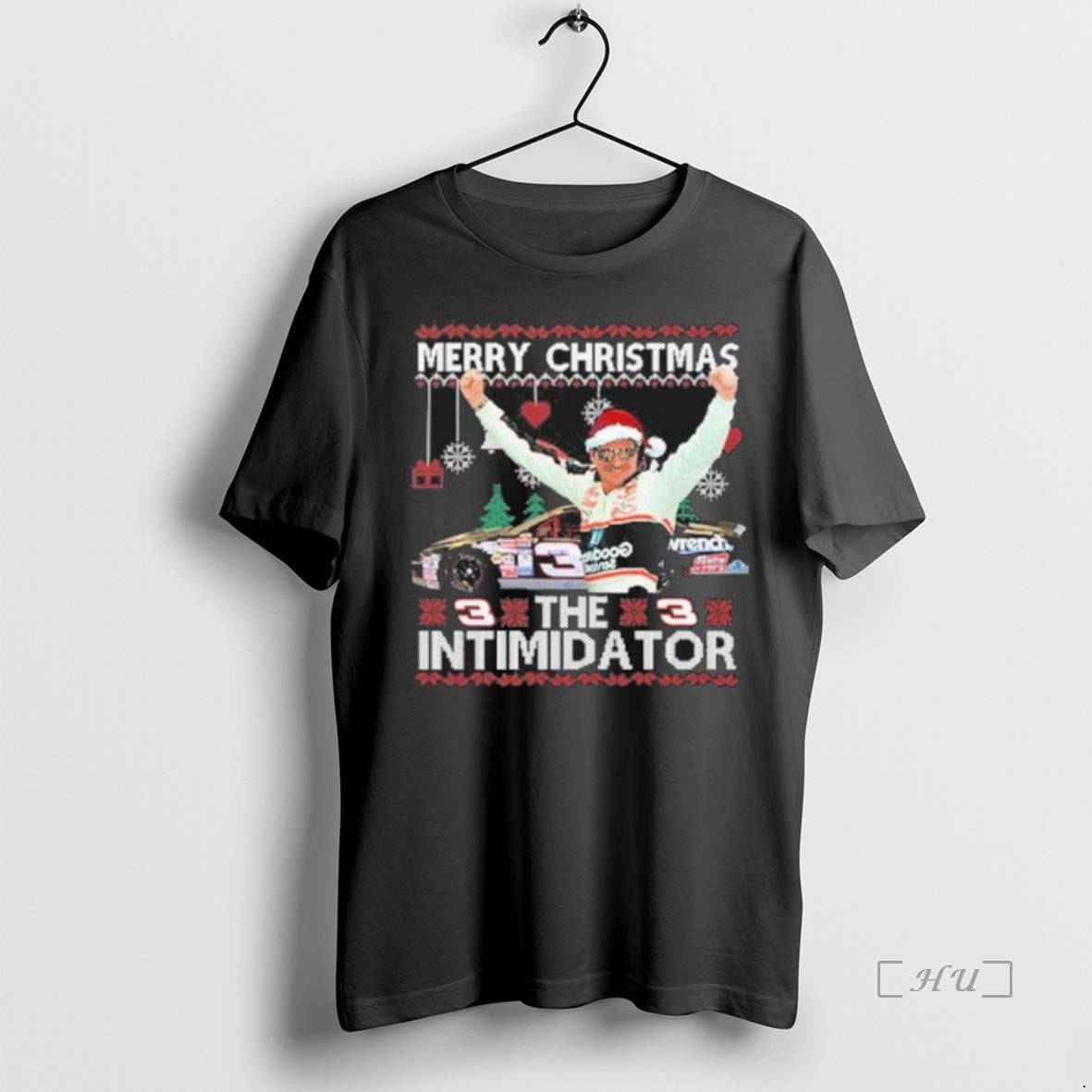 Officials Dale Earnhardt Merry Christmas The Intimidator Ugly T Shirt Sweater