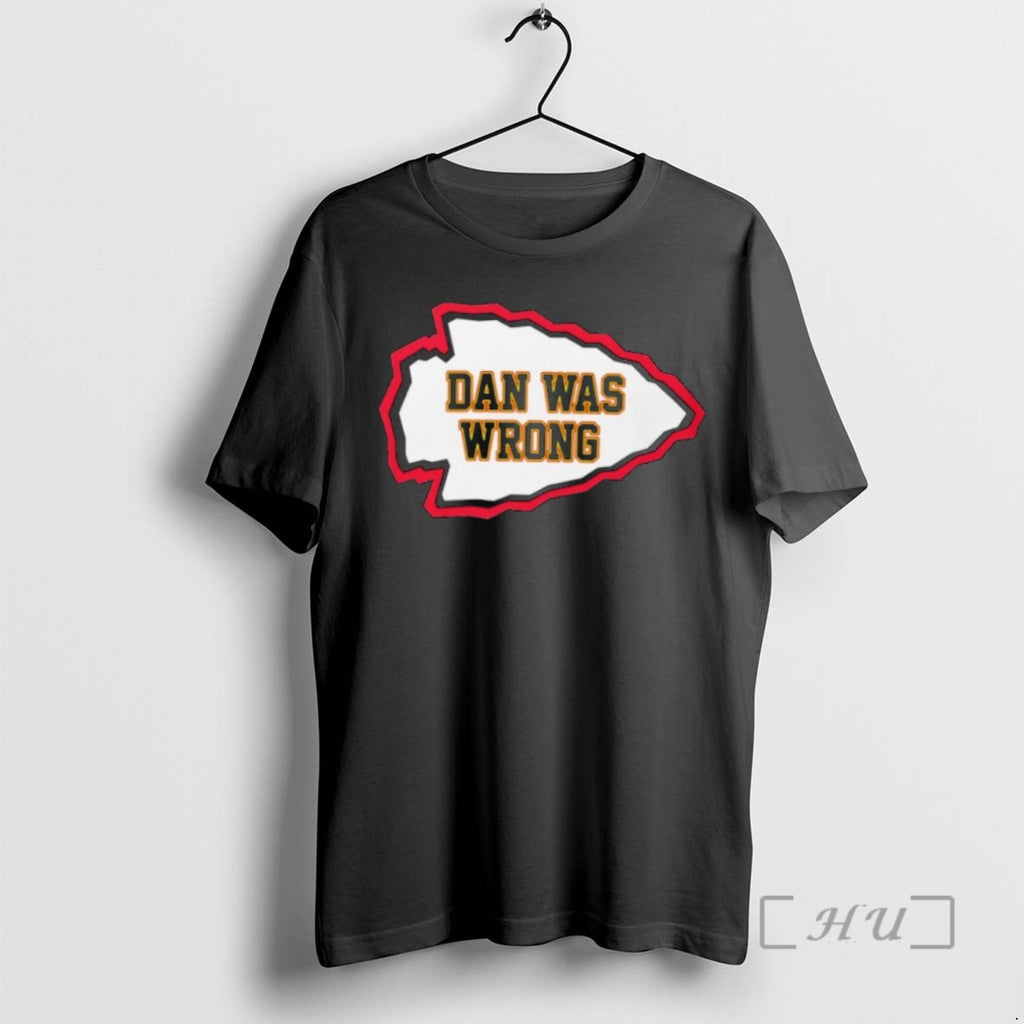 Officials Dan Was Wrong Kansas City Chiefs Logo Parody T Shirt Sweater