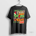 Officials Dance Like Frosty Shine Like Rudolph Give Like Santa Love Like Jesus Graphic Tee