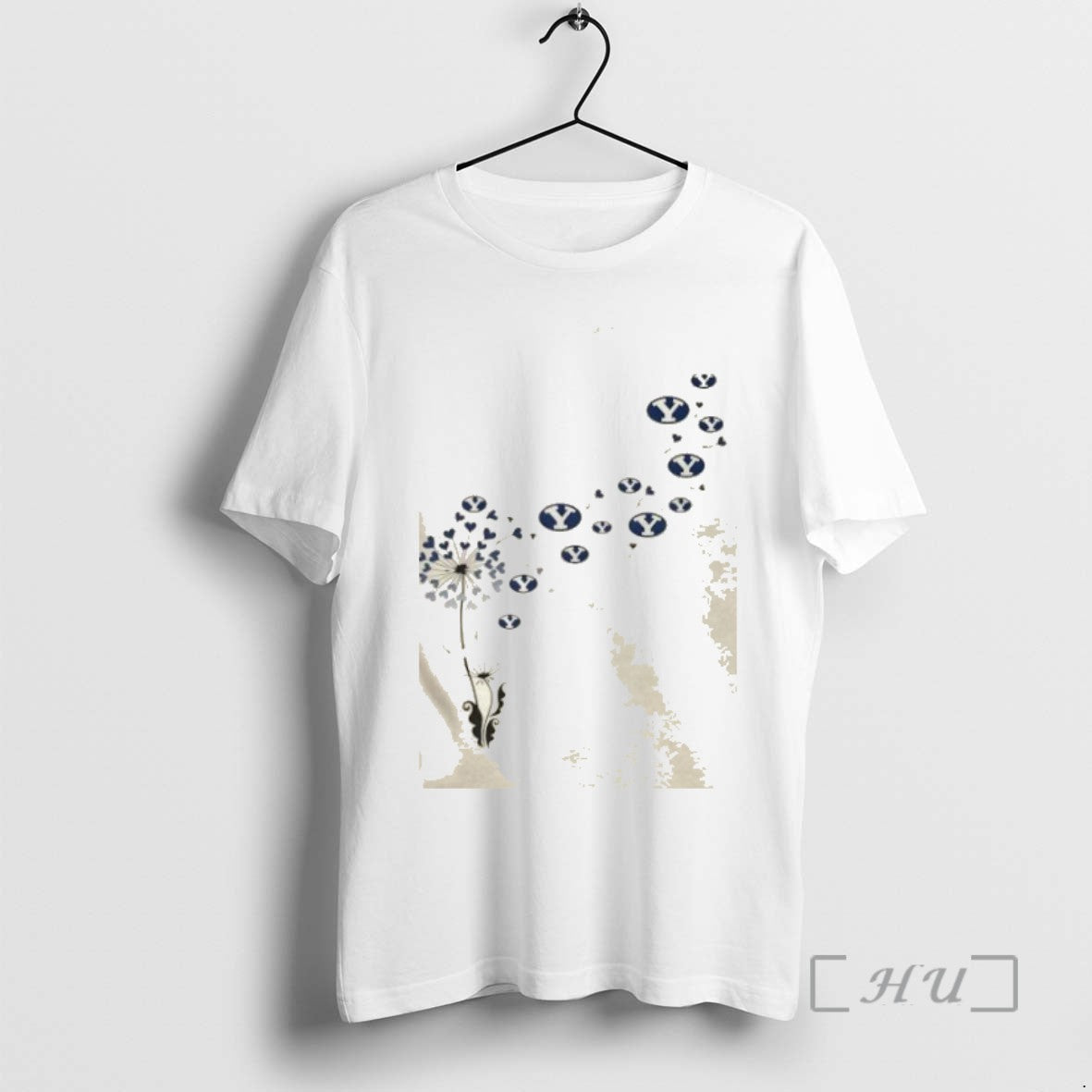 Officials Dandelion Flower Byu Cougars Football Logo