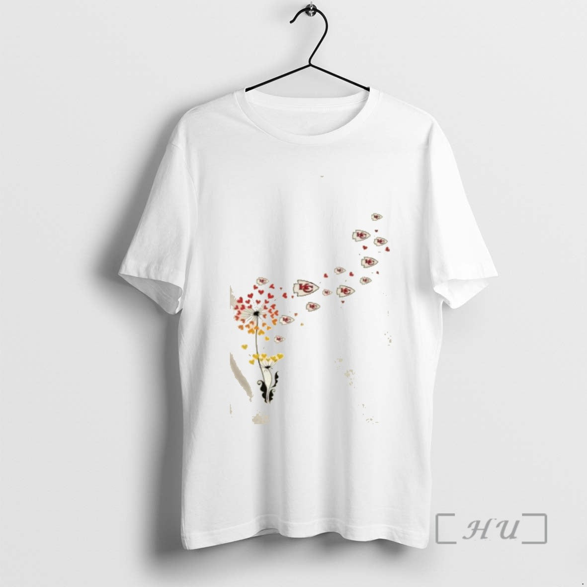 Officials Dandelion Flower Kansas City Chiefs Football Logo