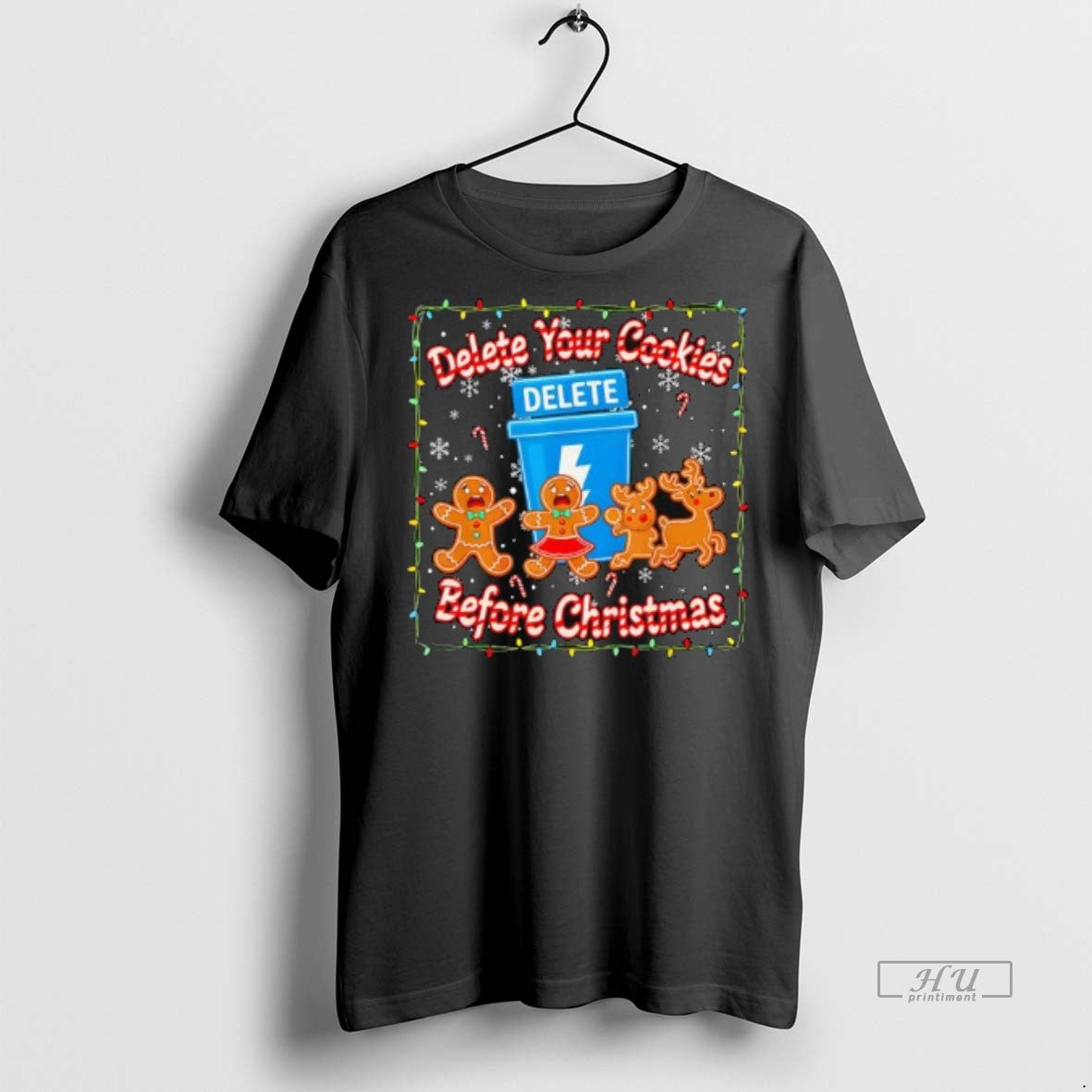 Officials Delete Your Cookies Before Christmas Premium Tee Shirt Sweater
