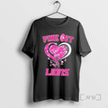 Officials Detroit Lions Football X Pink Out Hearts