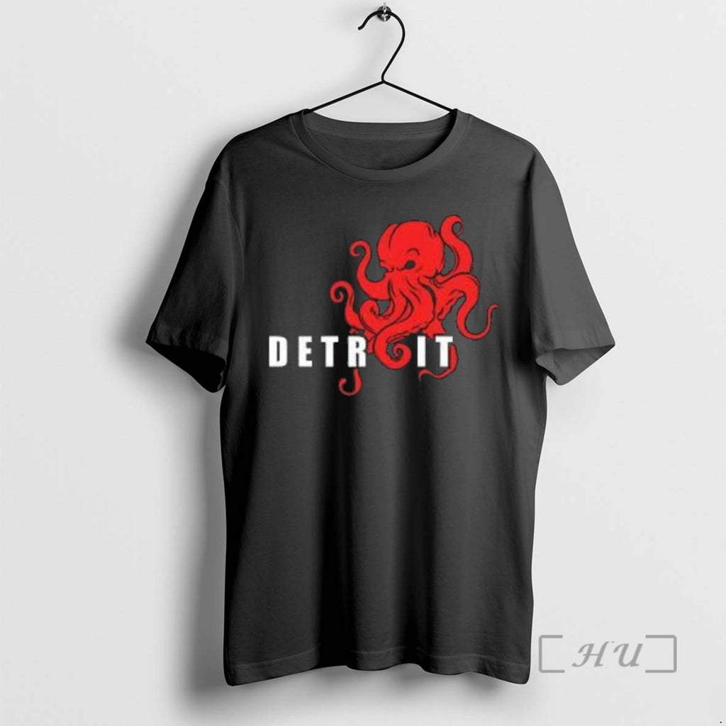 Officials Detroit Red Wings Octopus Hockey Detroit T Shirt Sweater