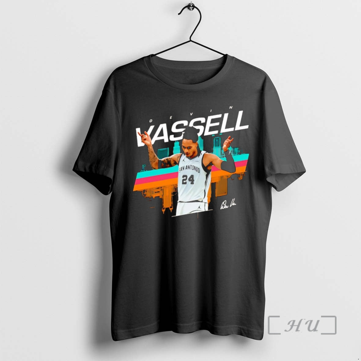 Officials Devin Vassell Skyline Signature San Antonio Spurs