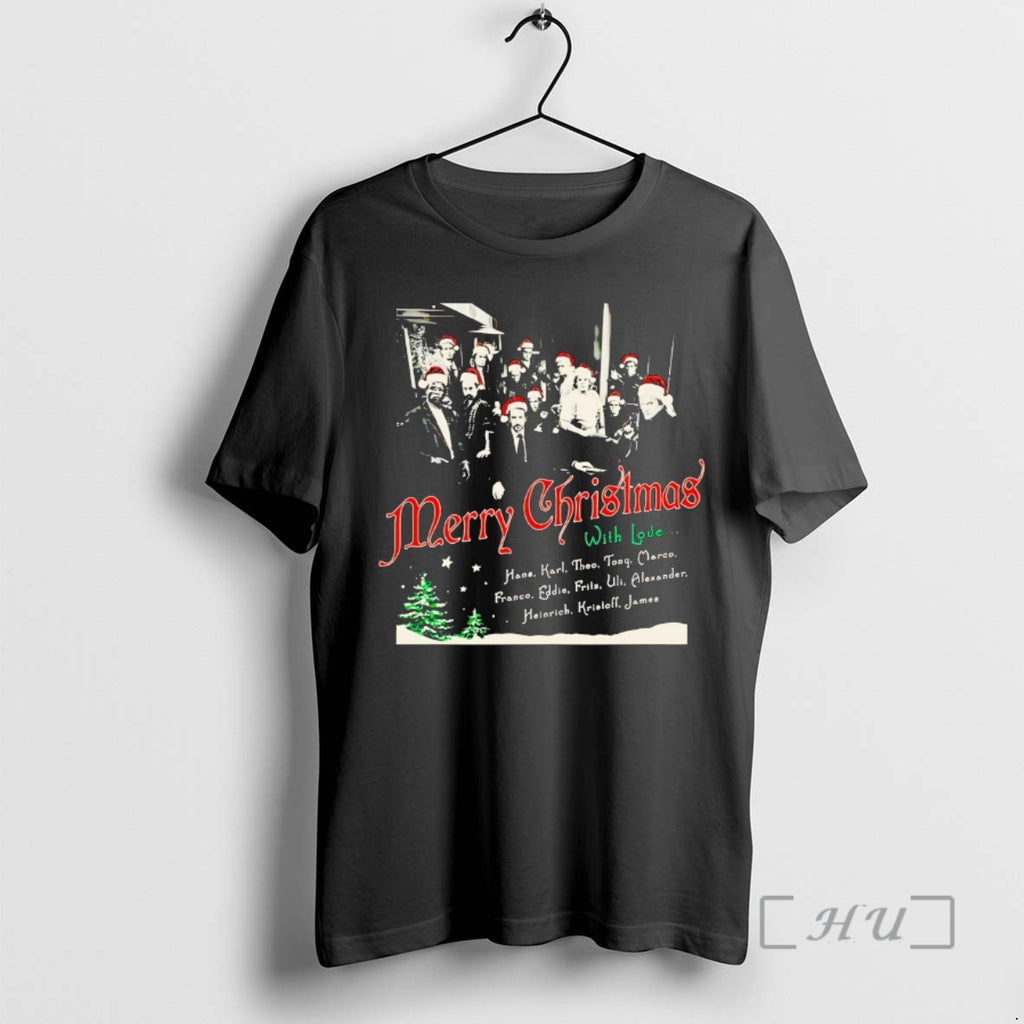 Officials Die Hard Merry Christmas With Love Premium T Shirt Sweater