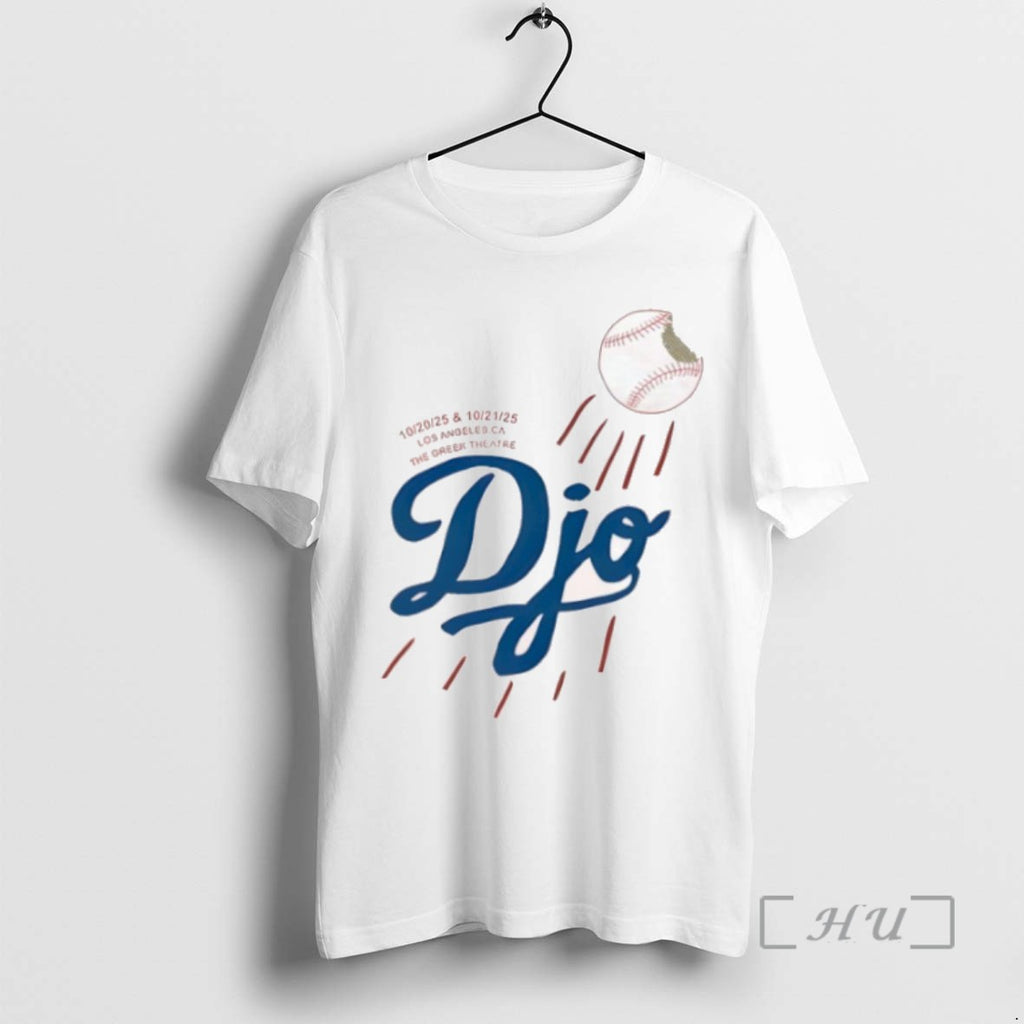 Officials Djo Music Greek Theatre Los Angeles Ca Oct 20 21 2025 T Shirts Sweater