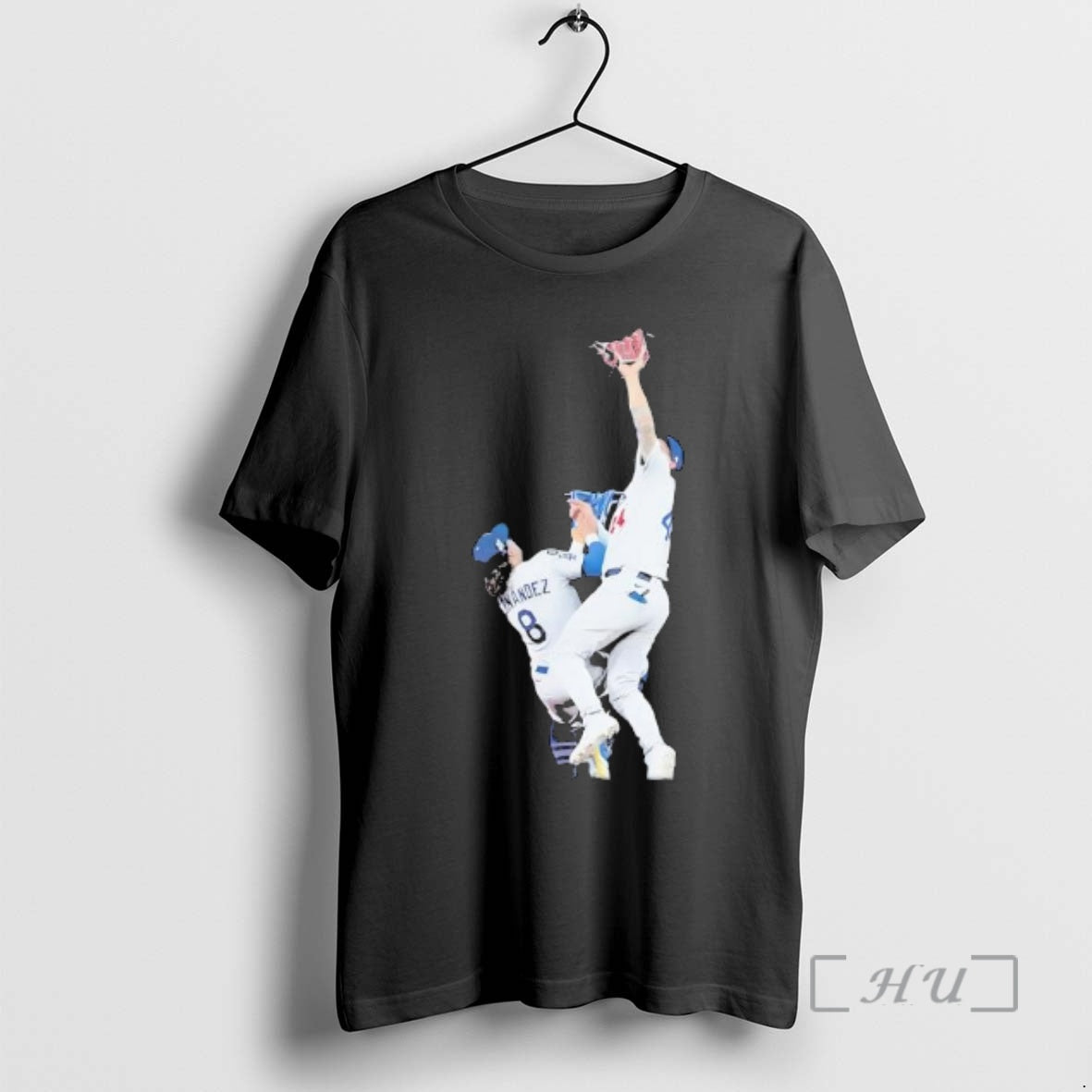 Officials Dodgers Game 7 Andy Page Kike Hernandez Outfield Catch Baseball Vintage Premium T Shirts