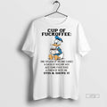 Officials Donald Duck Cup Of Fuckoffee Stir And Shove It Premium Tee Shirt Sweater