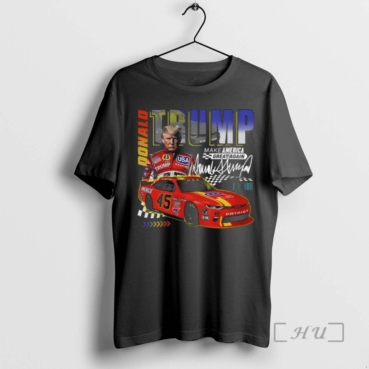 Officials Donald Trump Daytona 500 Nascar 2025 Make America Great Racing Again Signature Premium