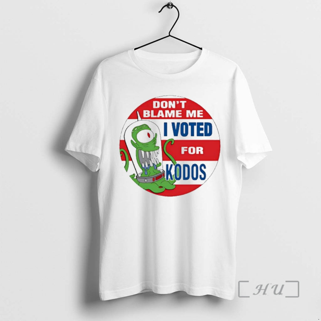 Officials Dont Blame Me I Voted For Kodos Christmas