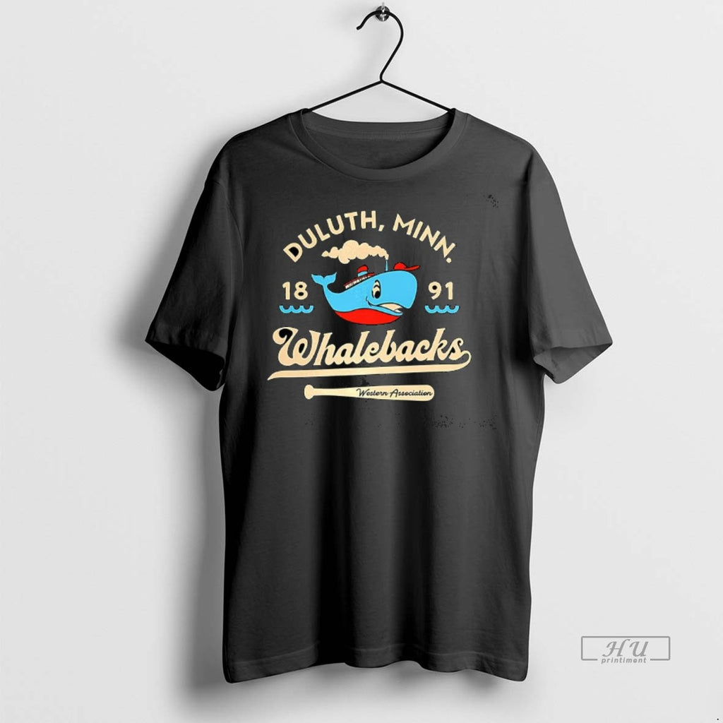 Officials Duluth Whalebacks Minnesota Defunct Baseball Teams Est 1891 Vintage Premium Tee Shirt Sweater