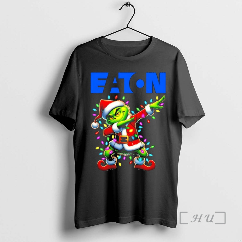 Officials Eaton X Grinch Dabbing Christmas 2025 T Shirt Sweater