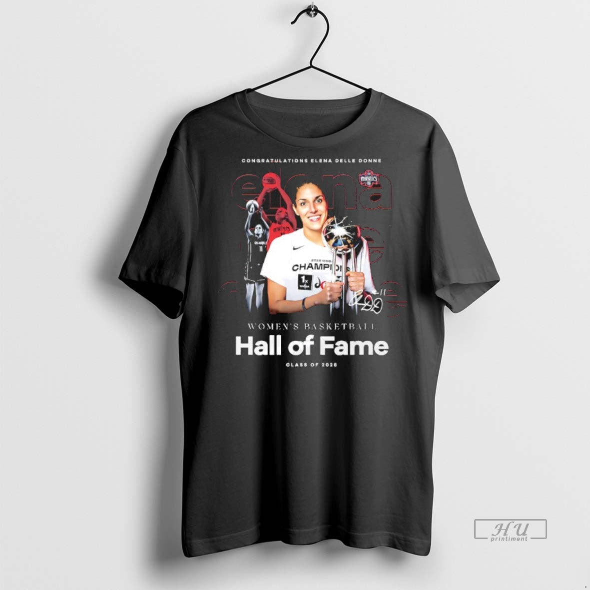 Officials Elena Delle Donne Washington Mystics Wnba Hall Of Fame 2026 Signature Premium
