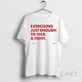 Officials Exercising Just Enough To Fuck And Fight Not For Prairies Frases Tee Shirt Sweater