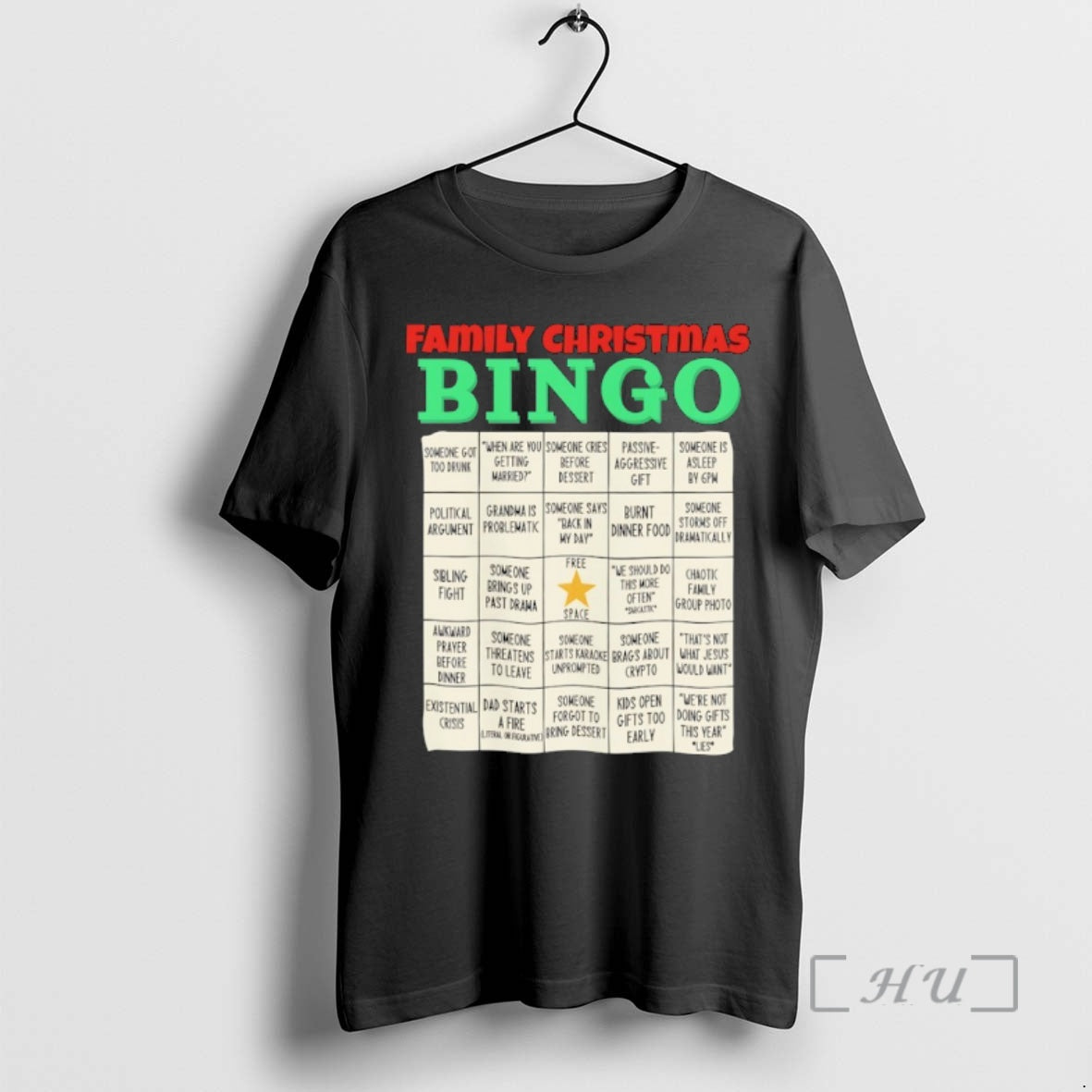 Officials Family Christmas Bingo T Shirt Sweater
