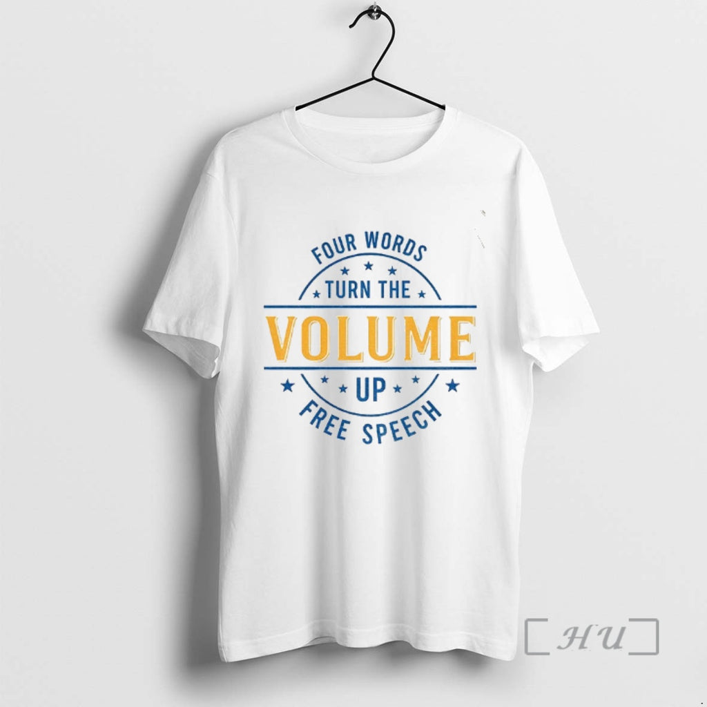 Officials Four Words Turn The Volume Up Free Speech Zohran Mamdani Zohran Nyc Mayor Premium