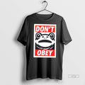 Officials Frog Dont Obey Graphic Tee Shirt Sweater