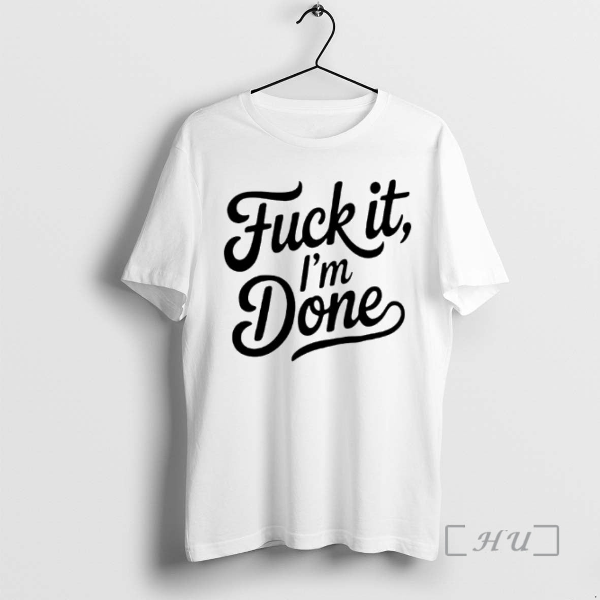 Officials Fuck It Im Done Premium T Shirt Sweater