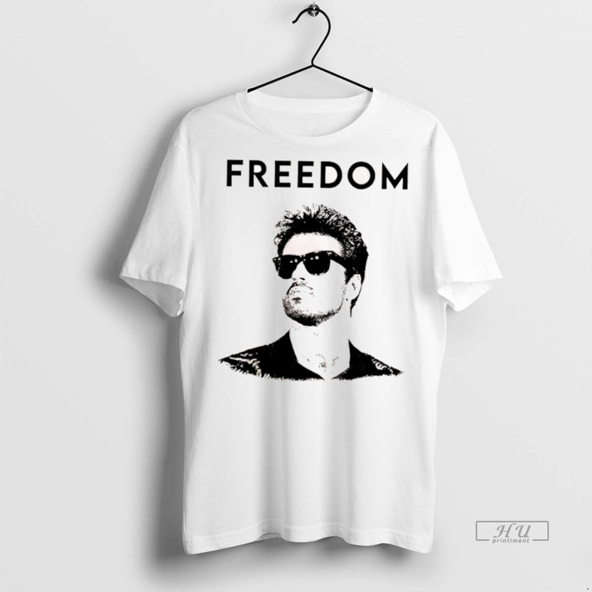 Officials George Michael Freedom Graphic Tee Shirt Sweater