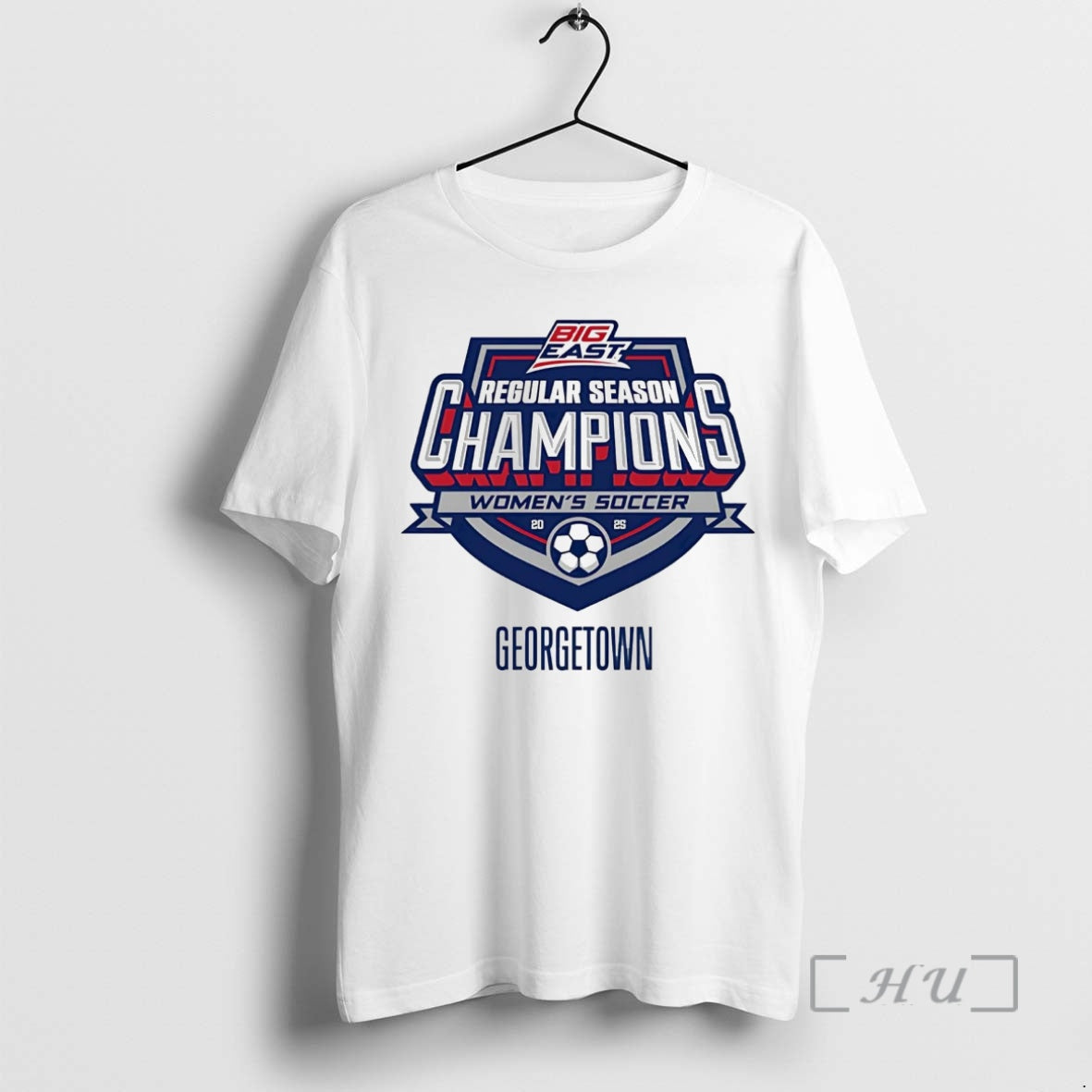 Officials Georgetown Womens Soccer 2025 Big East Regular Season Champions Premium T Shirt Sweater