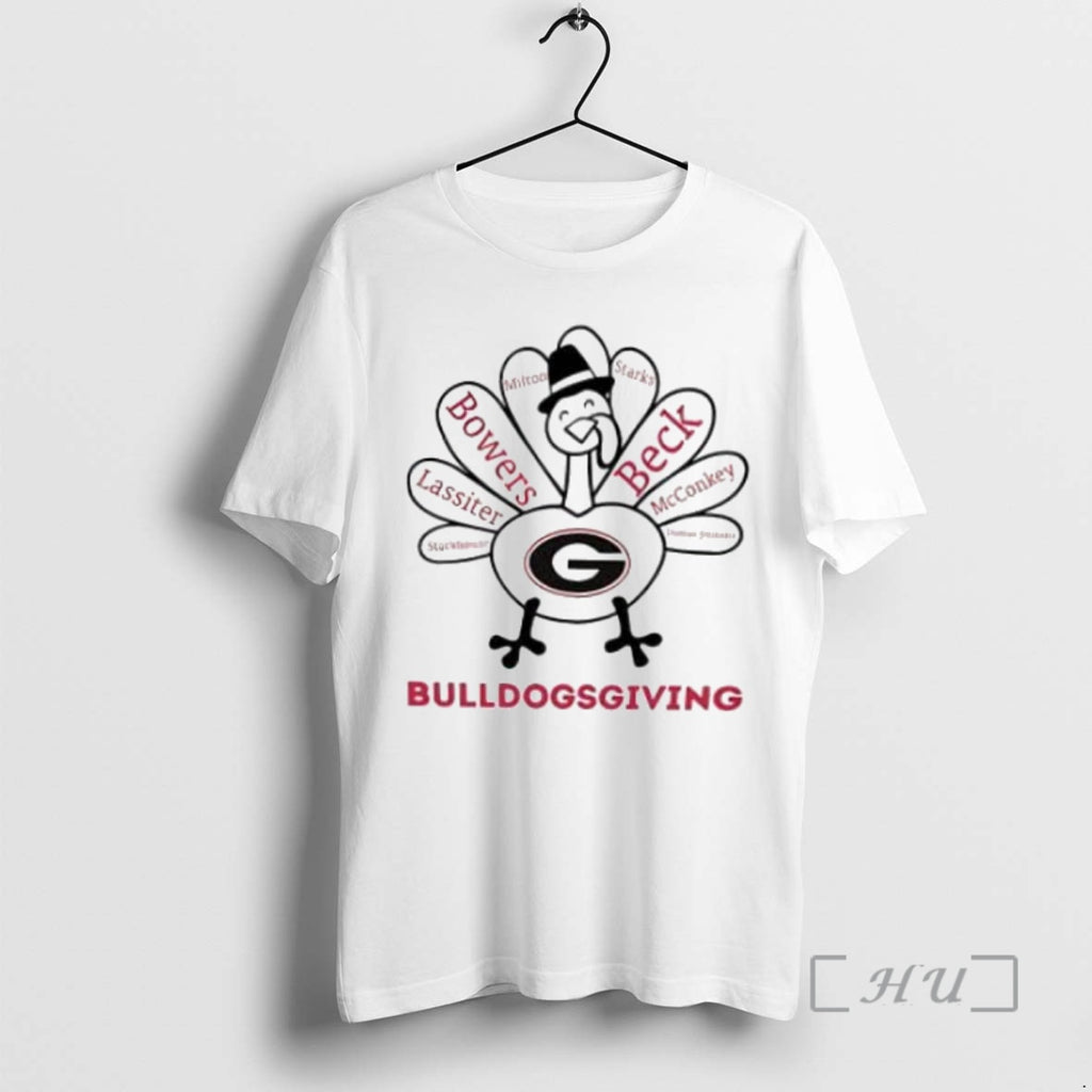 Officials Georgia Bulldogs Bulldogsgiving Premium T Shirt Sweater