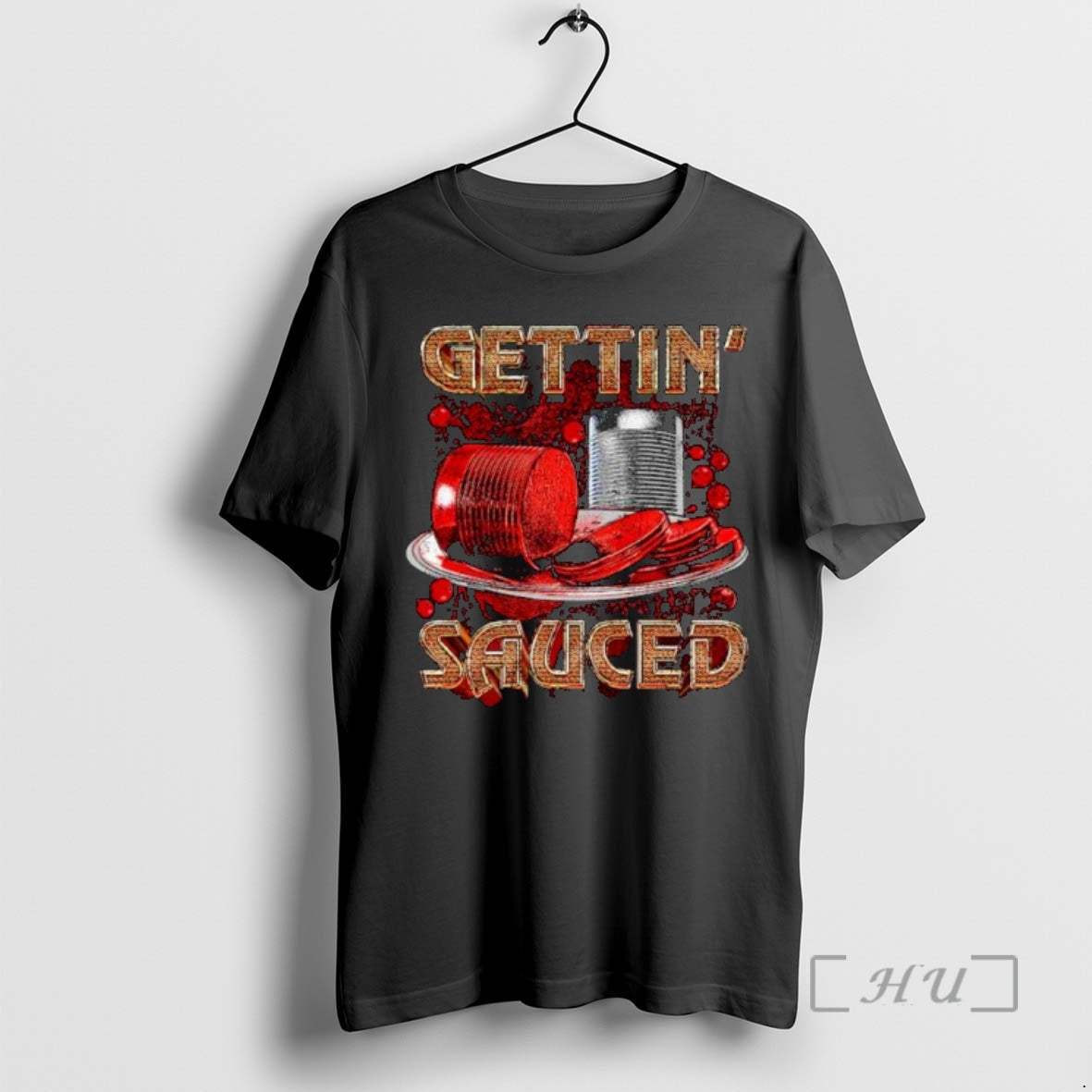 Officials Gettin Sauced Canned Food Ornaments Premium T Shirt Sweater